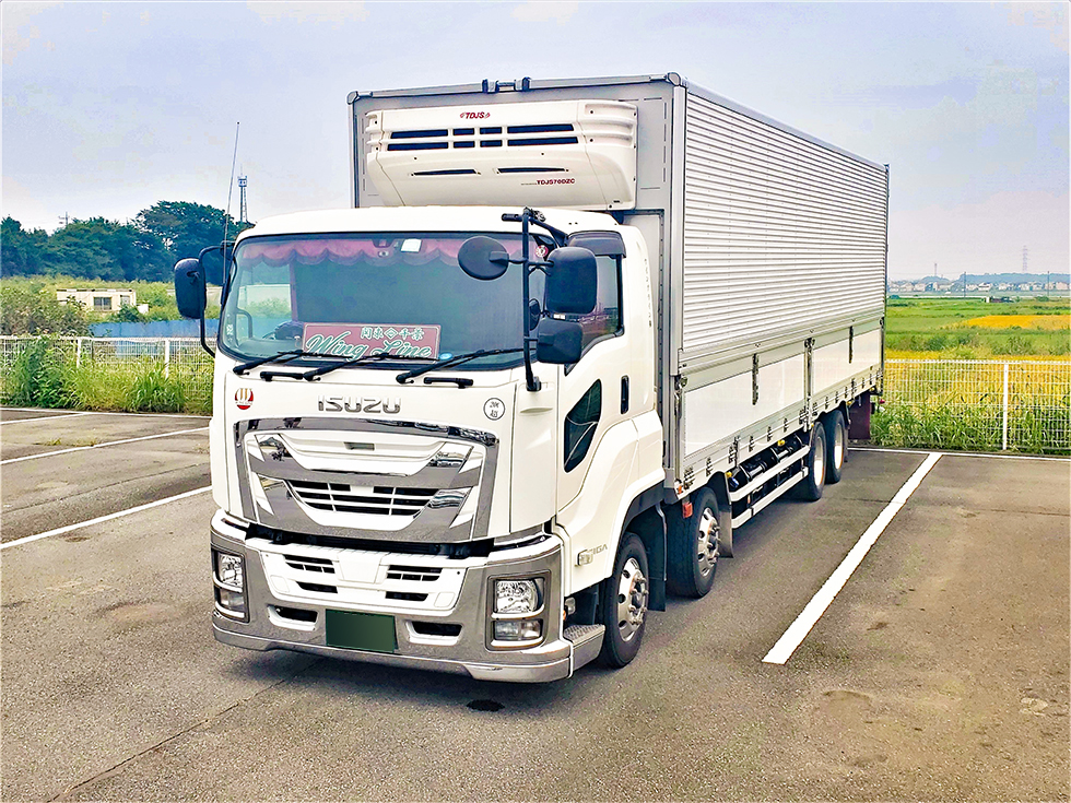 大型冷蔵ウイング